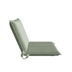 3D model of La Chaise portable reclining beach lounger with adjustable backrest green