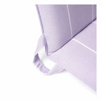 Neutral purple folding chair with cushioned padding for stylish outdoor comfort